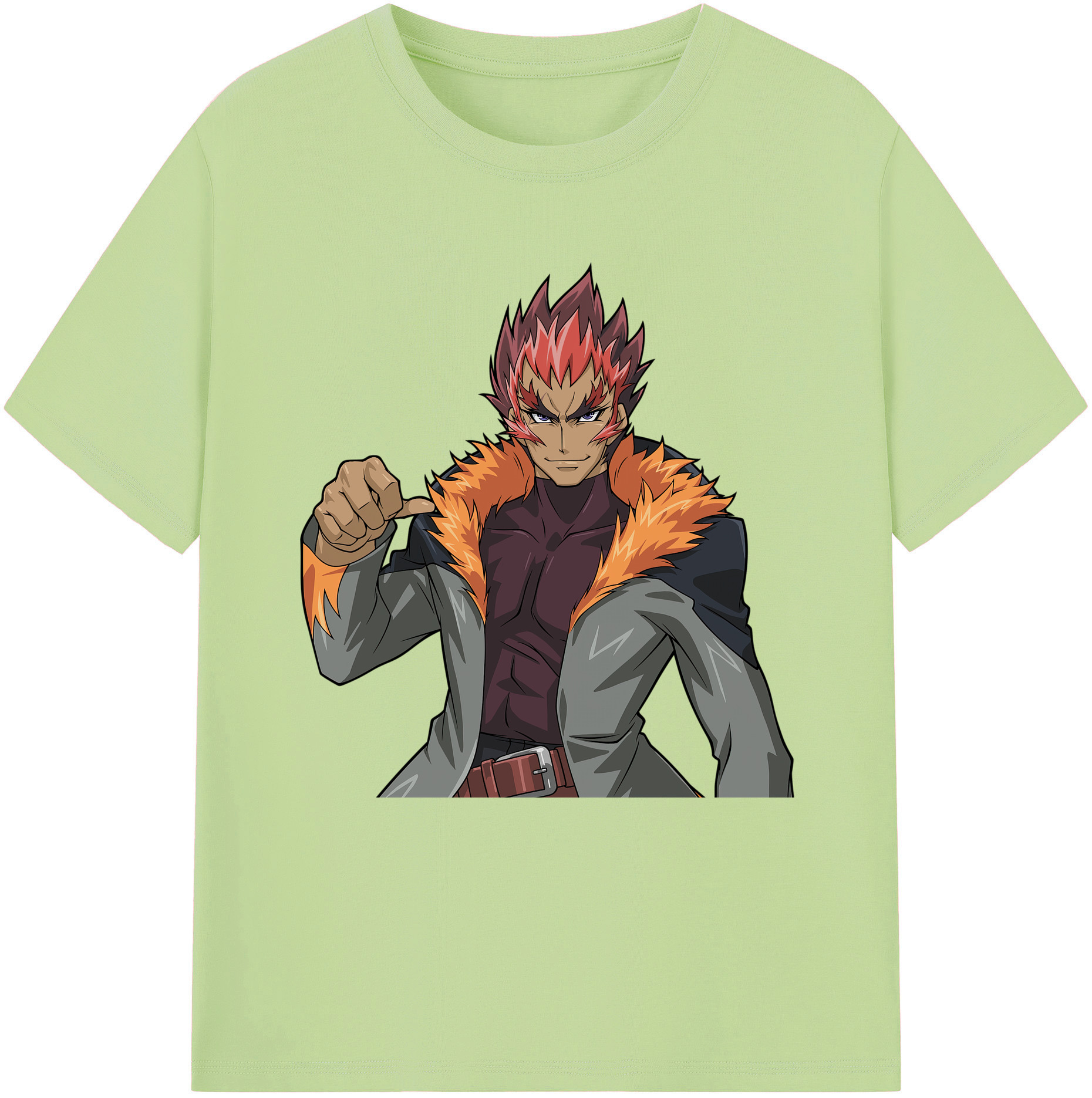 （画像用） 遊☆戯☆王 Yu-Gi-Oh! 綿100％半袖Tシャツ（フロントプリント）